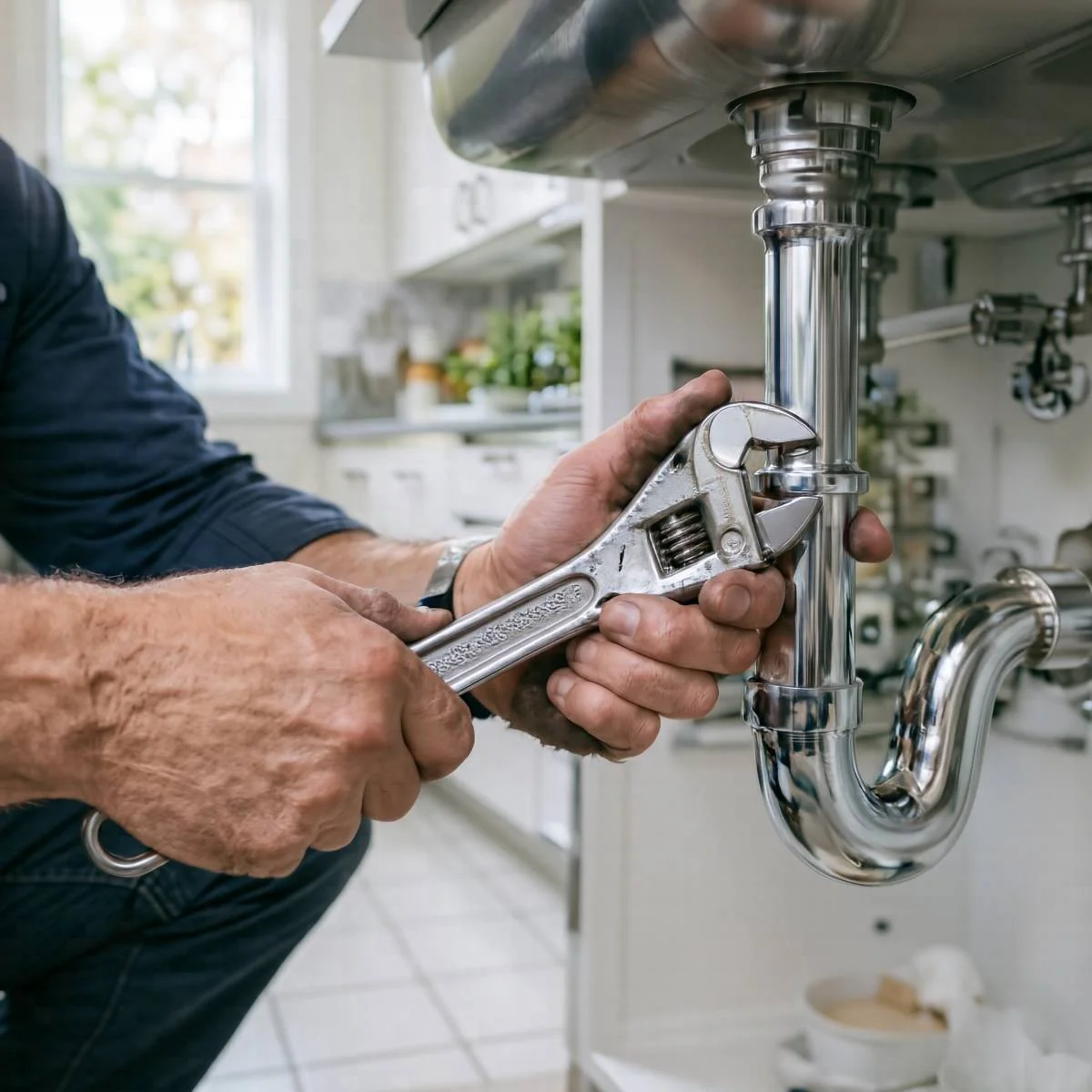 Expert faucet and sink repair in Hayward CA - Fixing a leaky kitchen sink